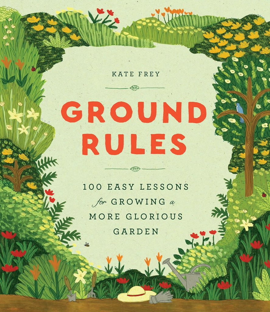 This photo-filled guide will inspire you with one hundred easy-to-implement tips. Gardening doesn’t have to be difficult, and expert gardener Kate Frey makes it easier than ever. Ground Rules distills the vital lessons of gardening into 100 simple rules that will yield a gorgeous and thriving home garden. Hardcover.