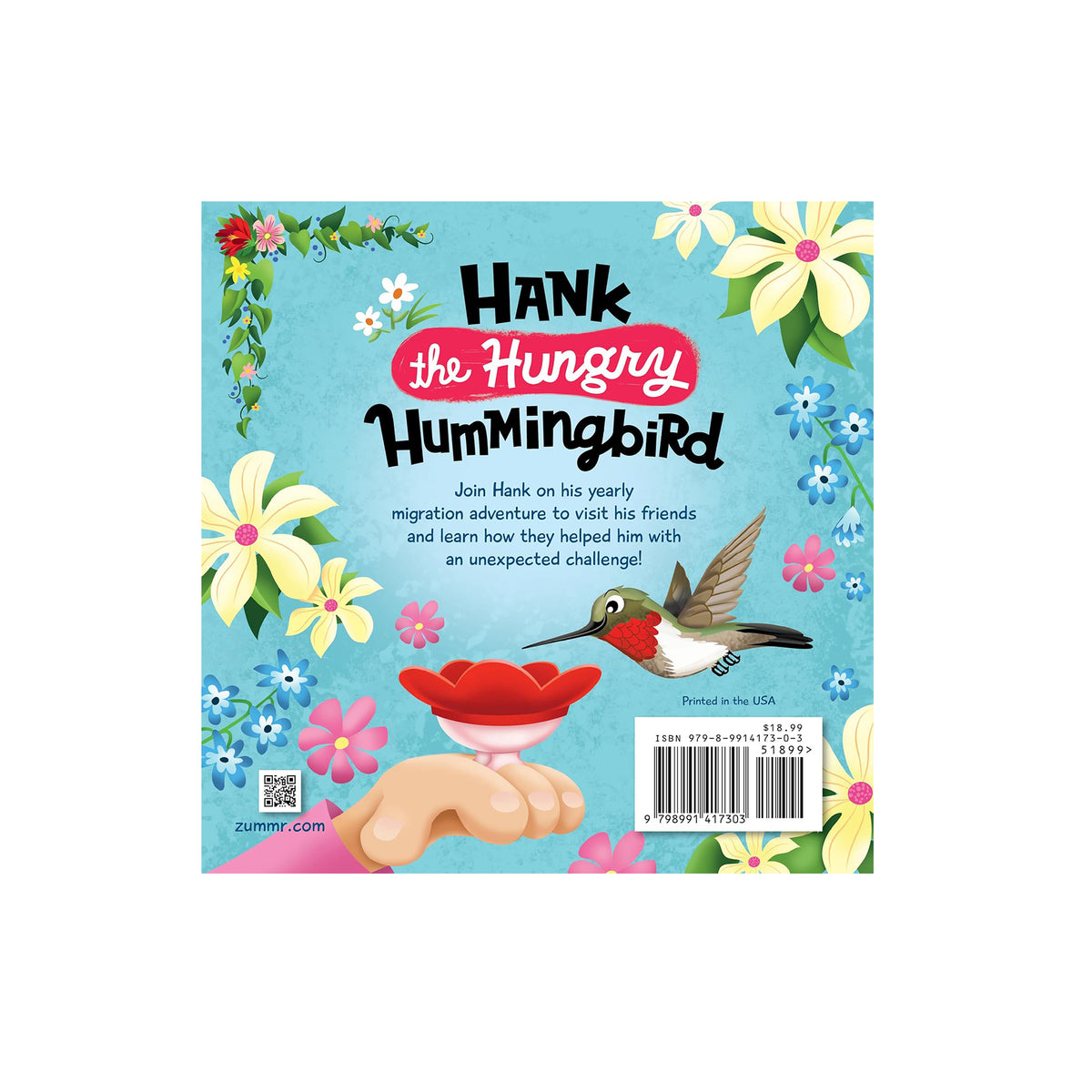 HANK THE HUNGRY HUMMINGBIRD