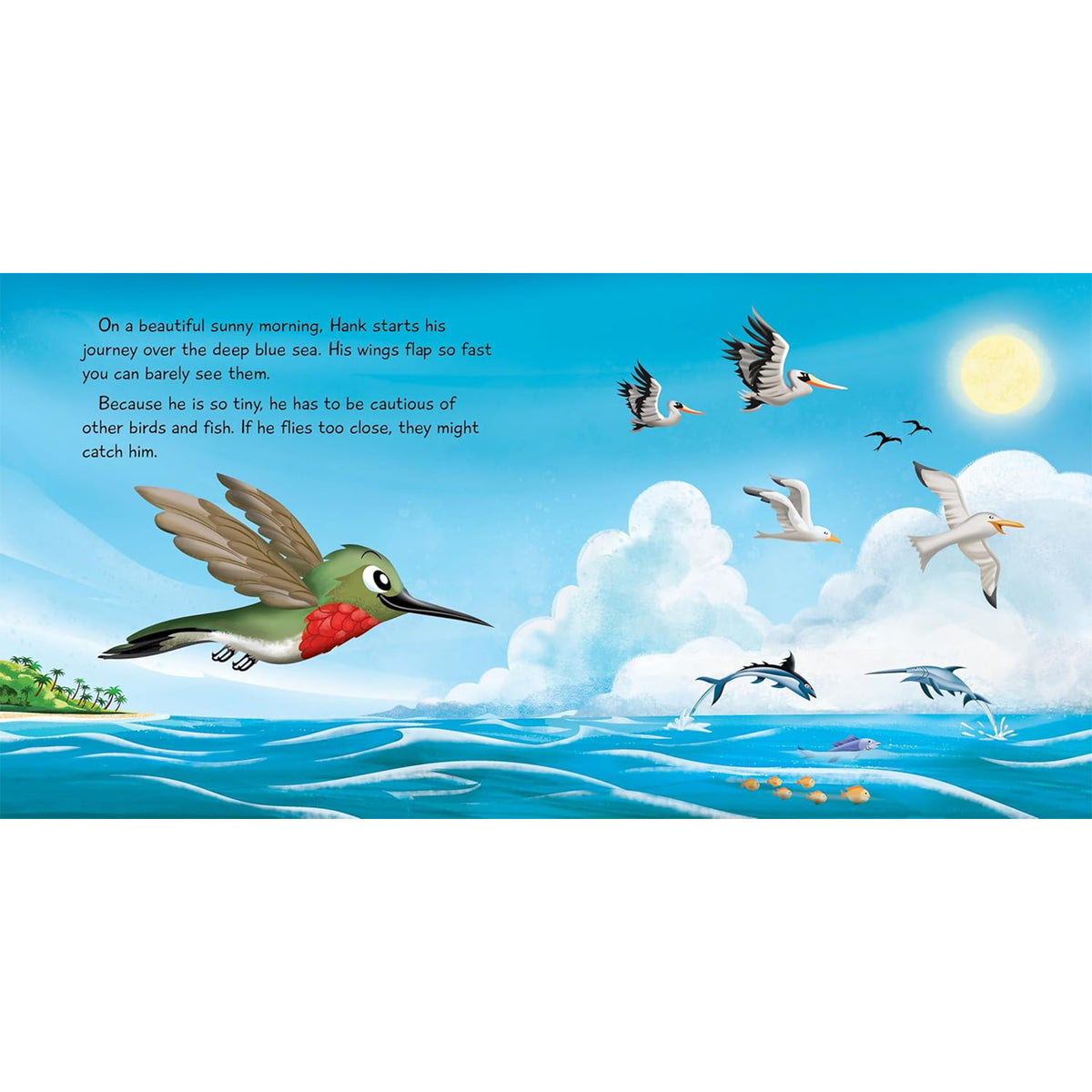 HANK THE HUNGRY HUMMINGBIRD