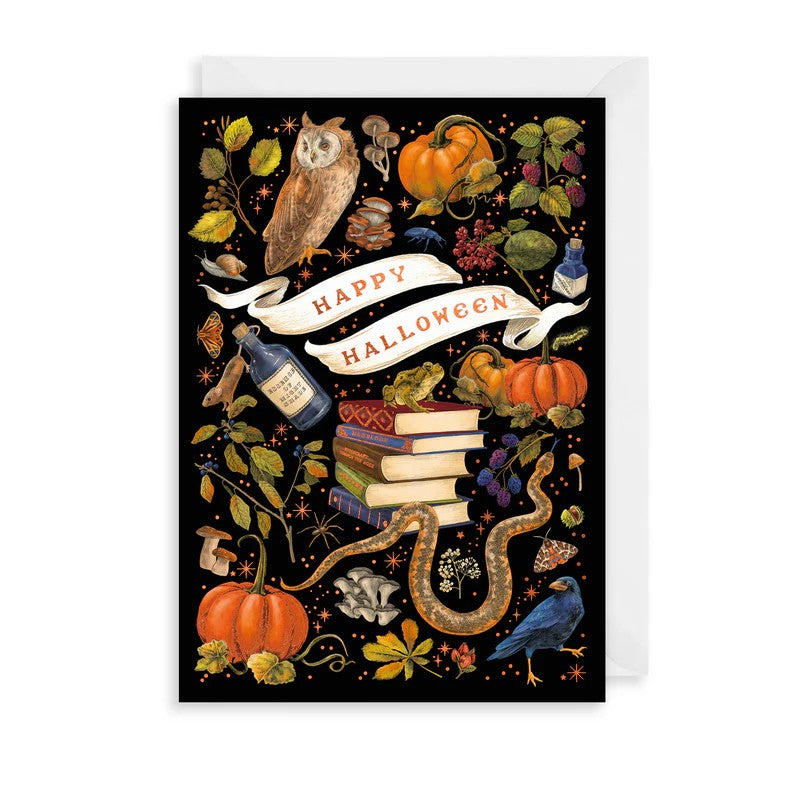 HAPPY HALLOWEEN GREETINGS CARD