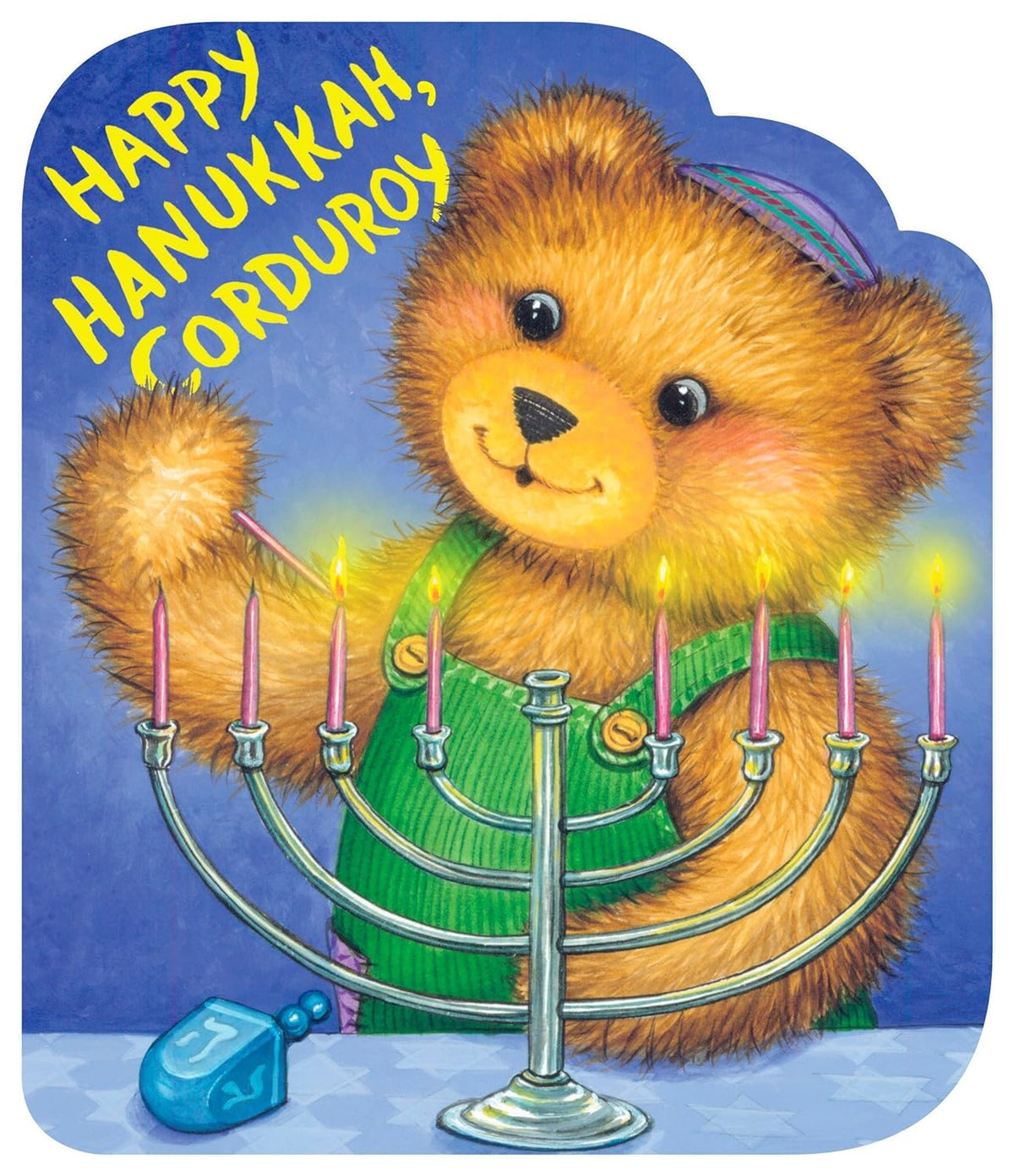 Celebrate the festival of lights with Corduroy. Corduroy’s having a Hanukkah party for all of his friends. First they light the menorah, then they eat potato pancakes. Introduce little boys and girls to all of the Hanukkah traditions with Corduroy, one of the most beloved children’s book characters. Ages: 1 - 3 years.