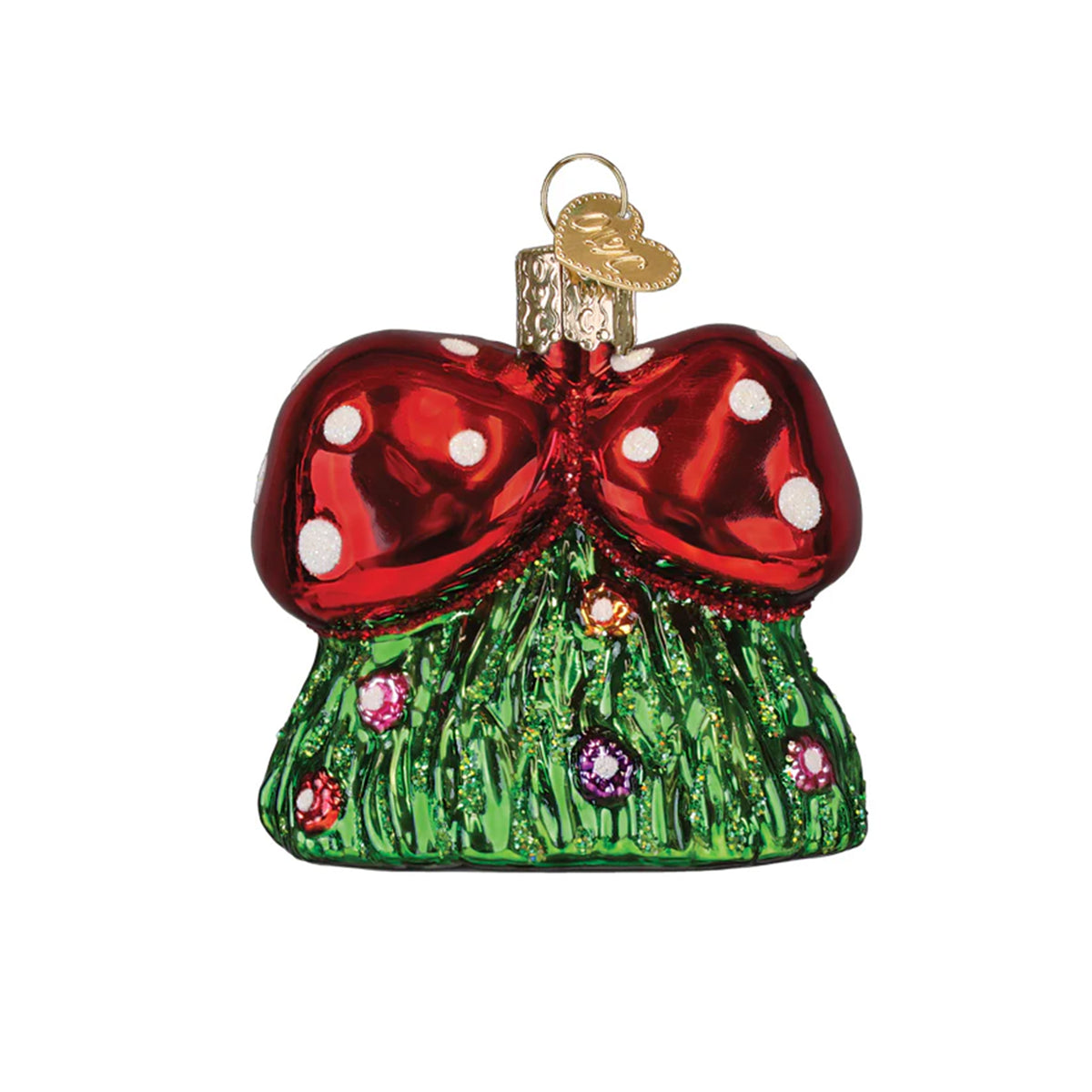 HAPPY MUSHROOMS ORNAMENT