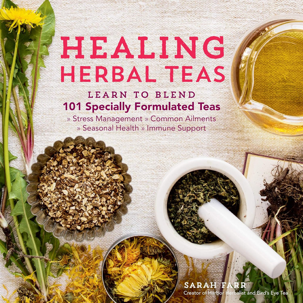 Freshly blended herbal teas offer more healing power than do pre-packaged tea bags. In Healing Herbal Teas, master herbalist and author Sarah Farr serves up 101 original recipes that not only offer health advantages but also taste great. A delectable guide to blending and brewing herbal teas at home. Softcover.
