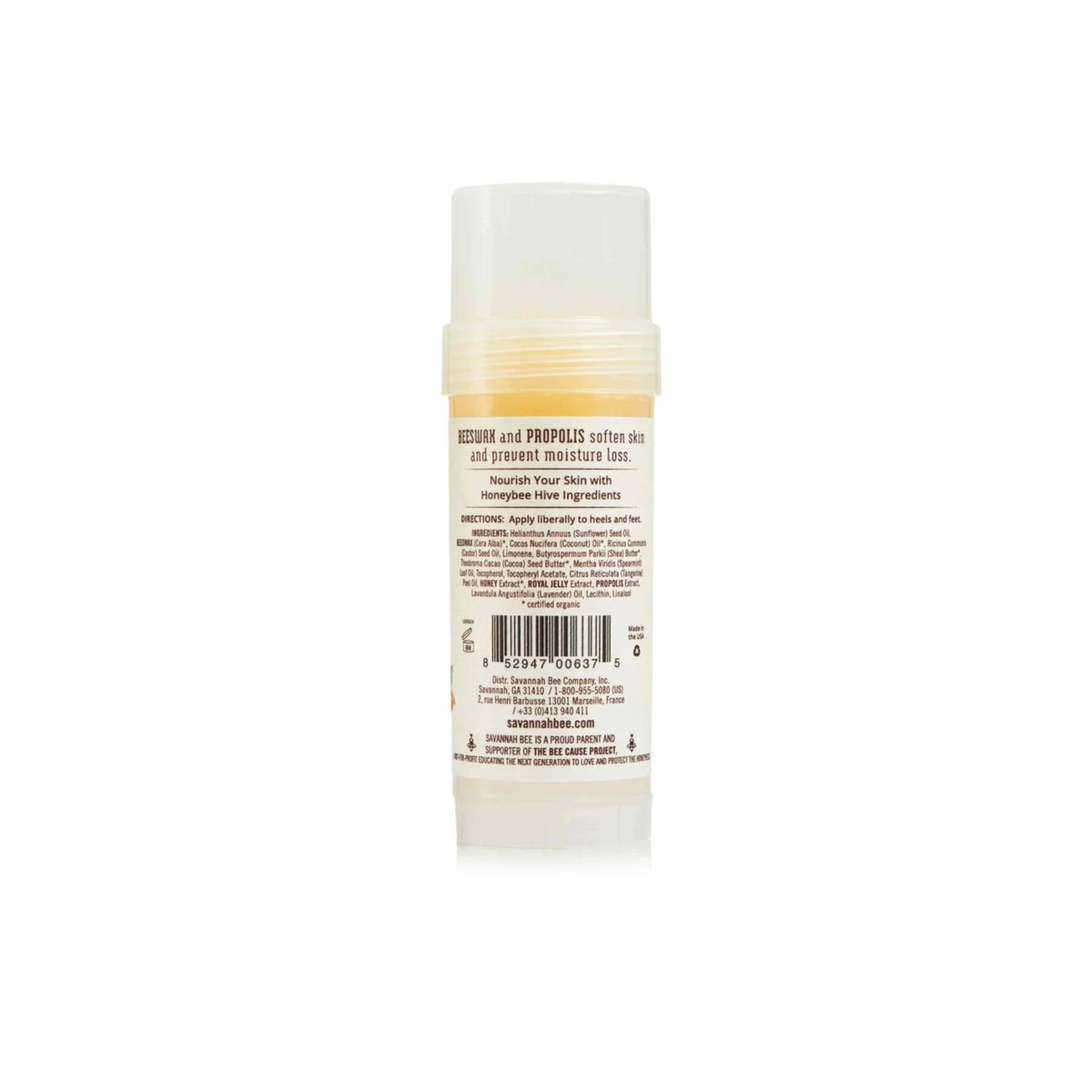 BEESWAX HEEL BALM - TANGERINE SPEARMINT