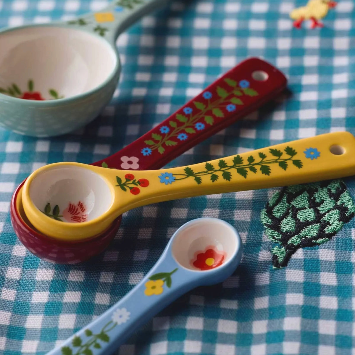 HOME SWEET HOME PORCELAIN MEASURING SPOONS