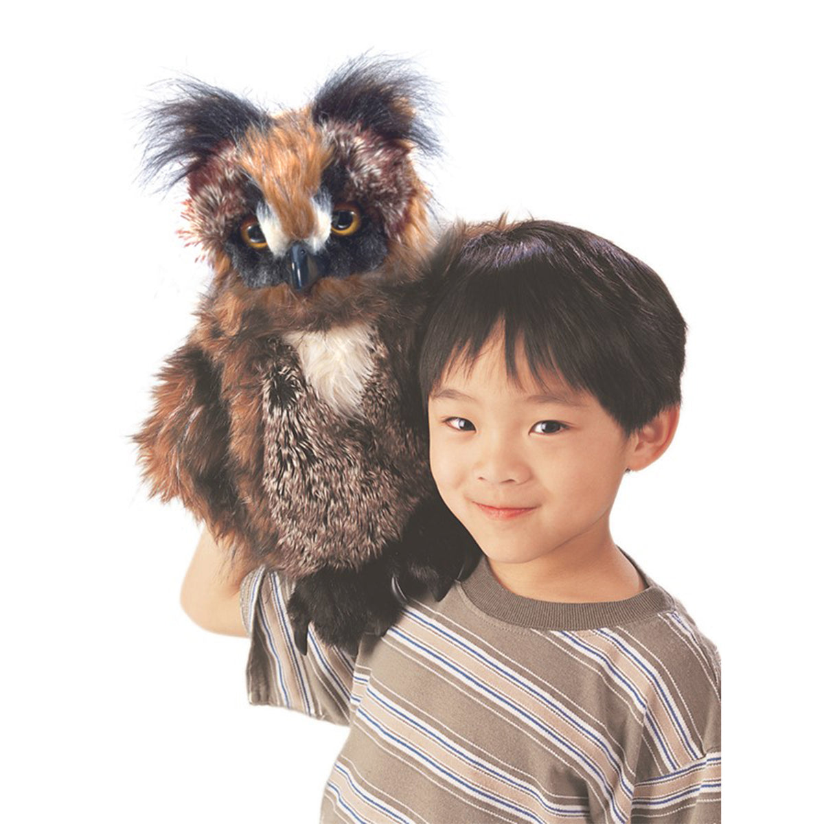 GREAT HORNED OWL PUPPET