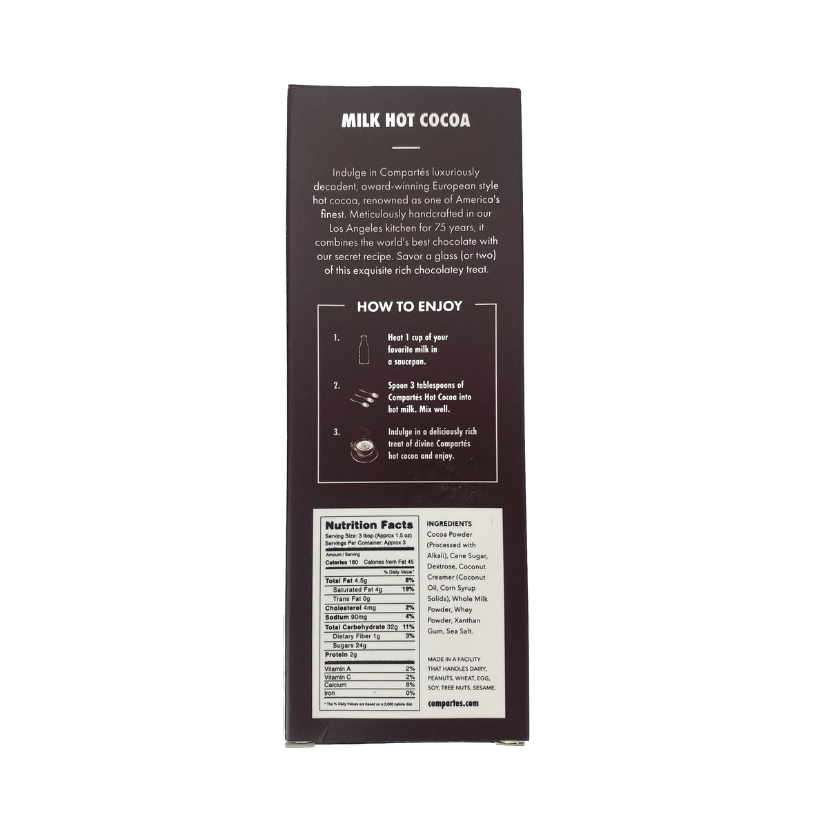 LUXURY HOT COCOA MILK CHOCOLATE MIX