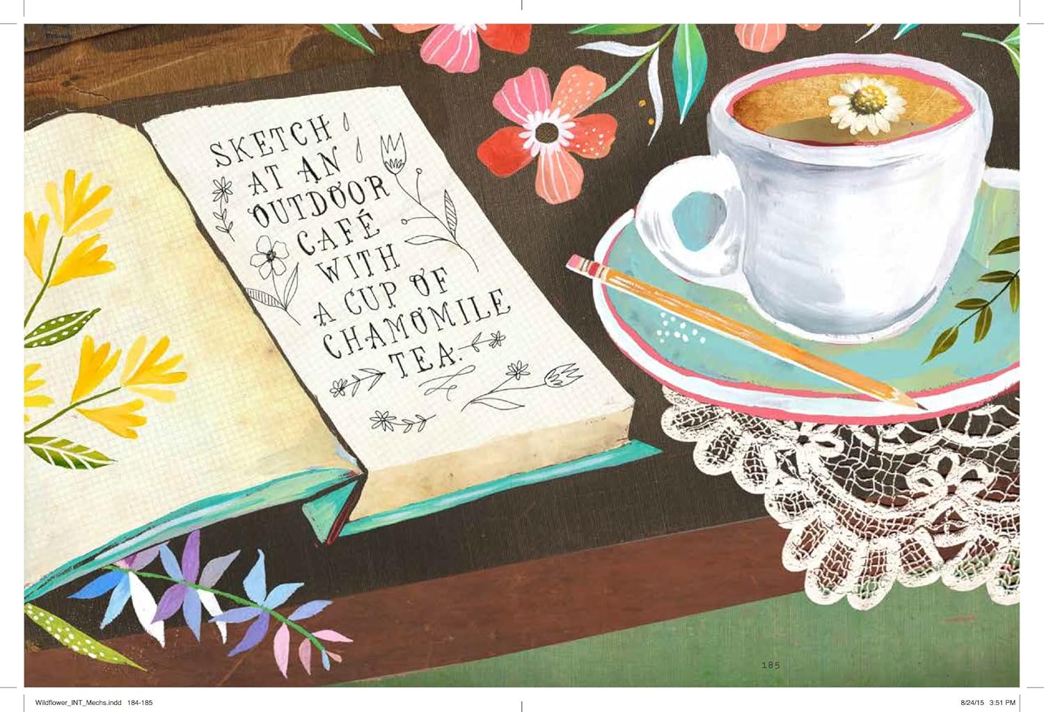 A fresh perspective, an outdoor exploration, a new adventure about to begin: How to Be A Wildflower is the book to celebrate these and other wide-open occasions. Encouraging self-discovery through encounters with nature, artist Katie Daisy brings her beautiful paintings and lettering to this collection of things to do and make, quotes, meditations, natural history, and more.