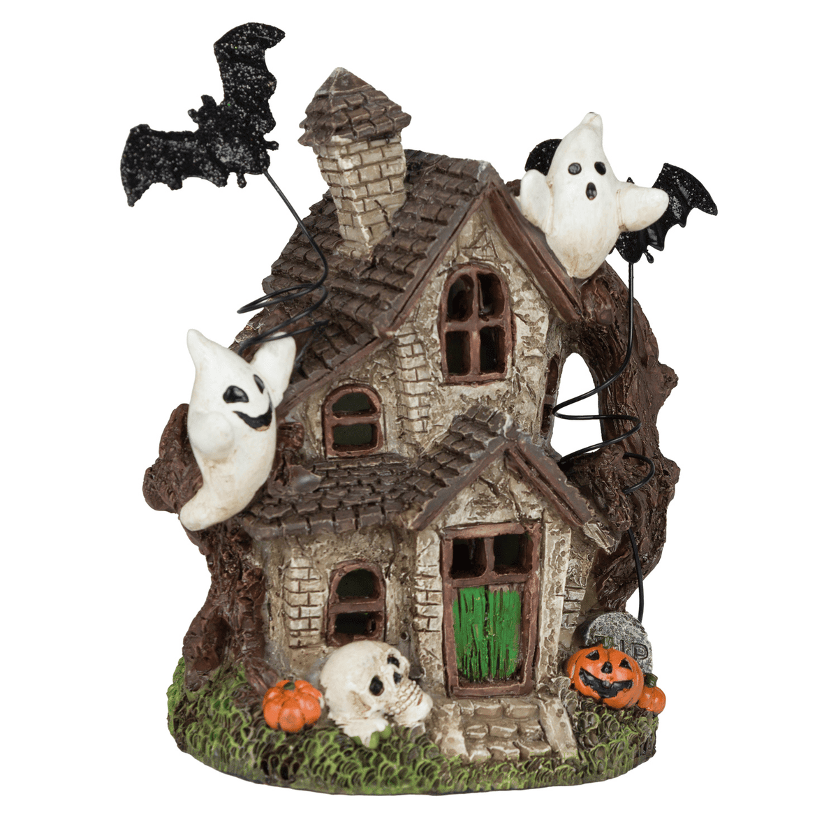 HAUNTED HALLOWEEN WOODEN COTTAGE