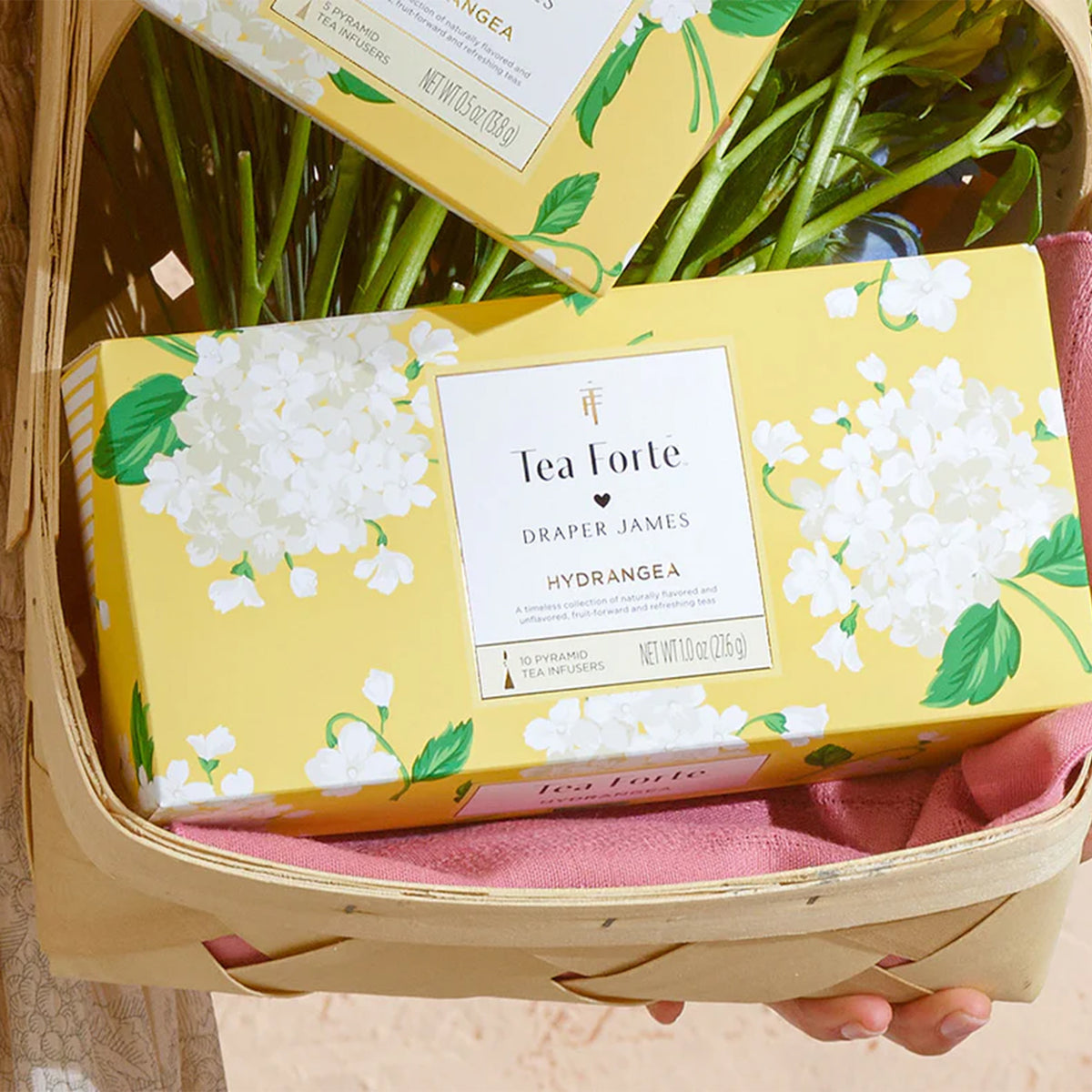 HYDRANGEA TEA COLLECTION PRESENTATION BOX