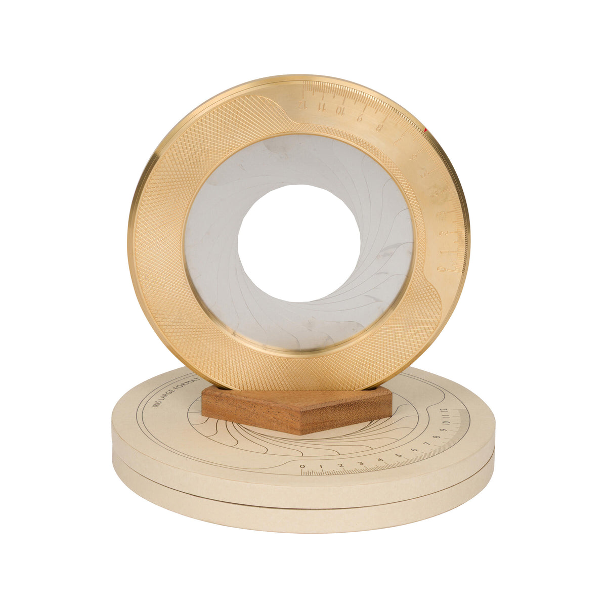 BRASS IRIS DRAWING TOOL