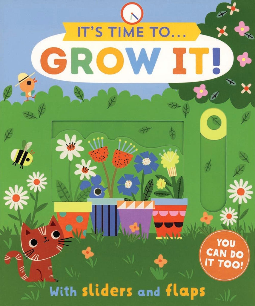 A beautiful day is the perfect time to sow seeds, water plants, and mow the lawn. Perfect for improving motor skills with moving sliders and transforming flaps, little children will want to return to this interactive play book again and again. Interactive board book. 12 pages. Reading ages: 3 - 5 years.