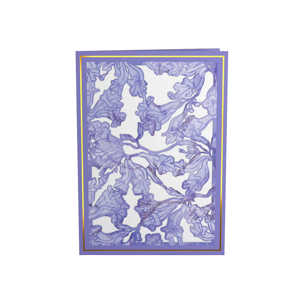 WATERCOLOR JACARANDA TREE POP-UP NOTECARD