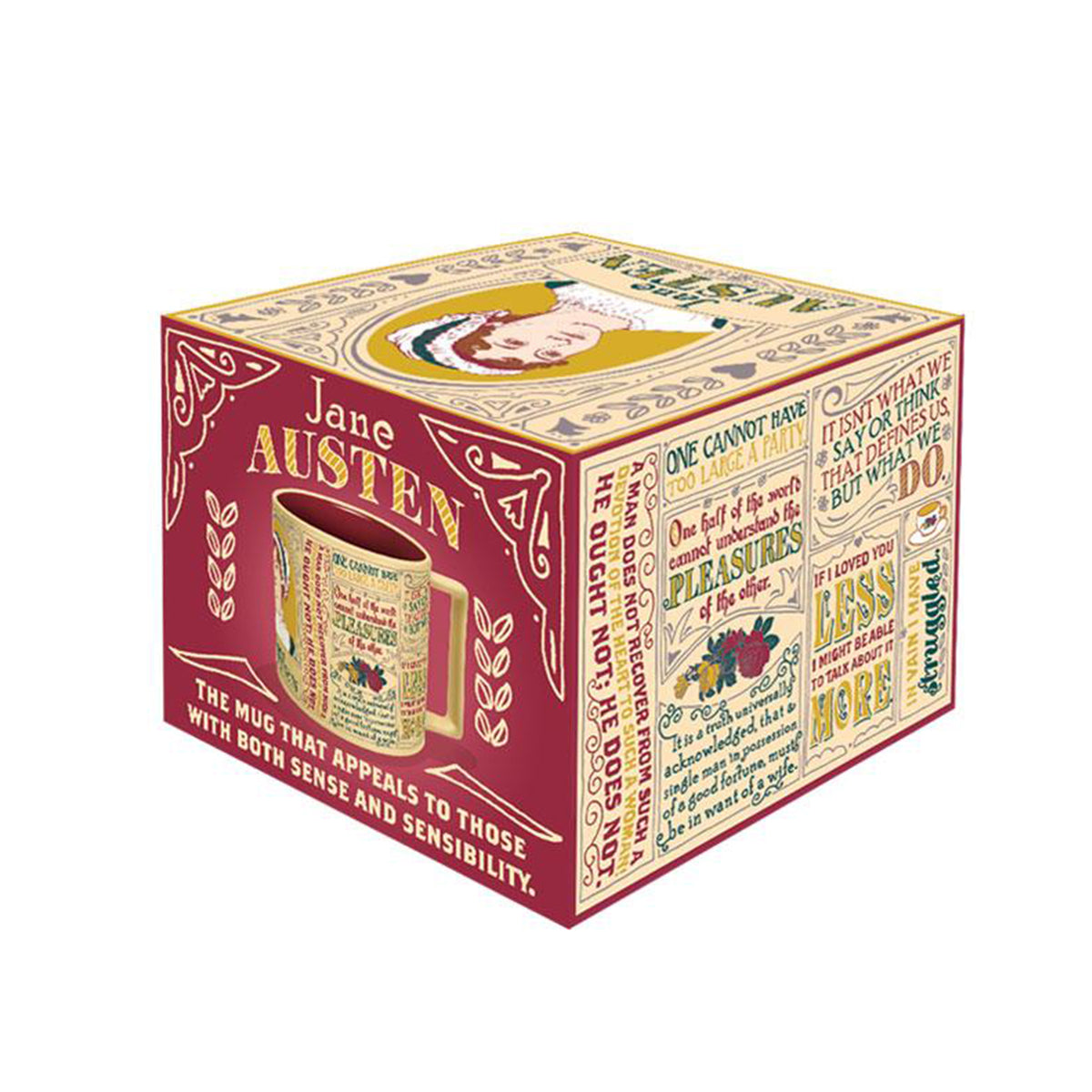 JANE AUSTEN QUOTATIONS MUG