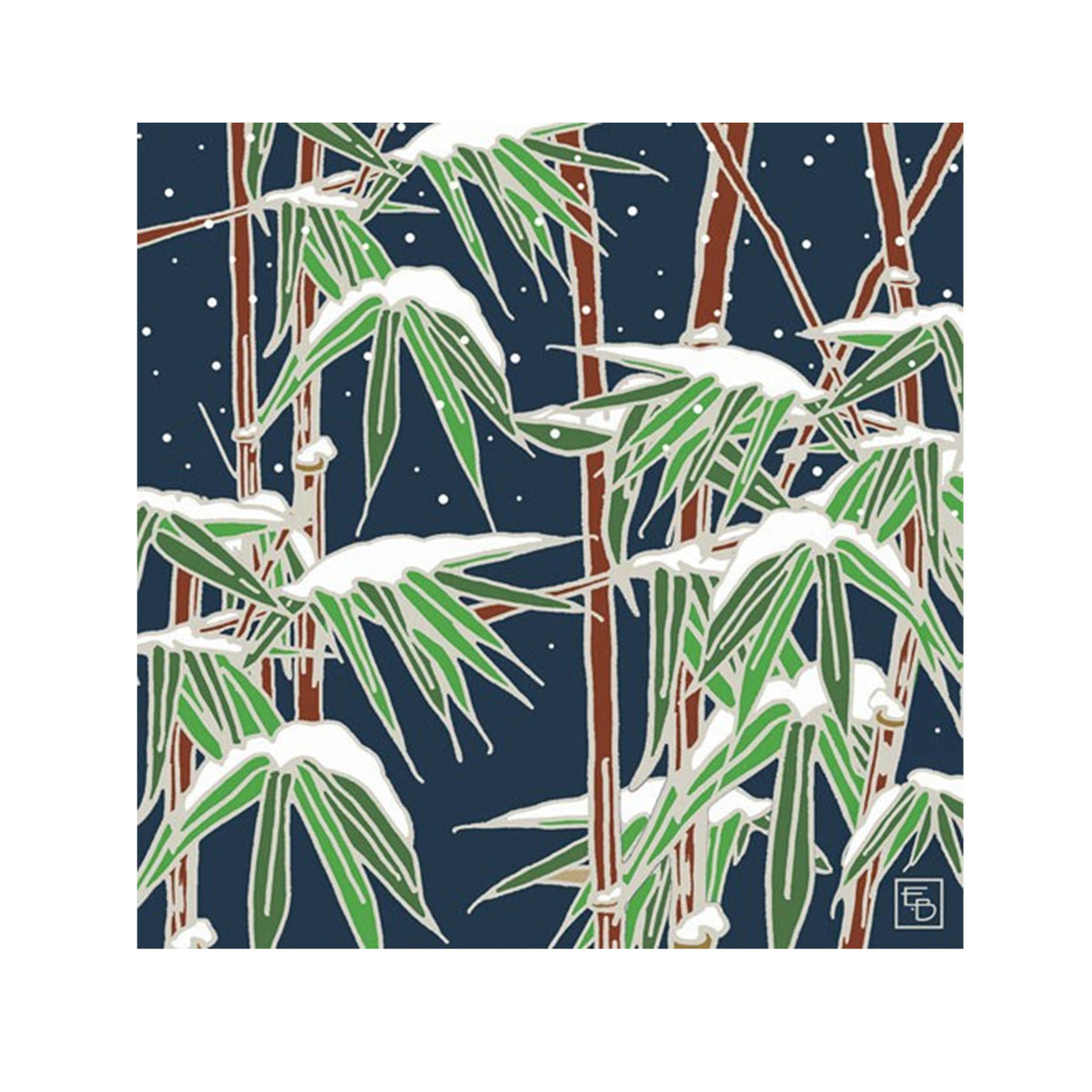 JAPANESE GARDEN BOXED CHRISTMAS CARDS