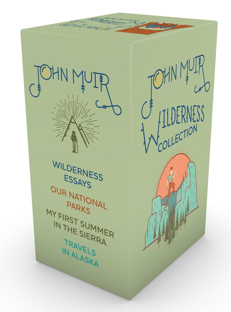 A collection of John Muir’s best-selling writings and essays collected in one beautifully boxed set. Part of John Muir's appeal to modern readers is that he not only explored the American West and wrote about its beauties but also fought for their preservation