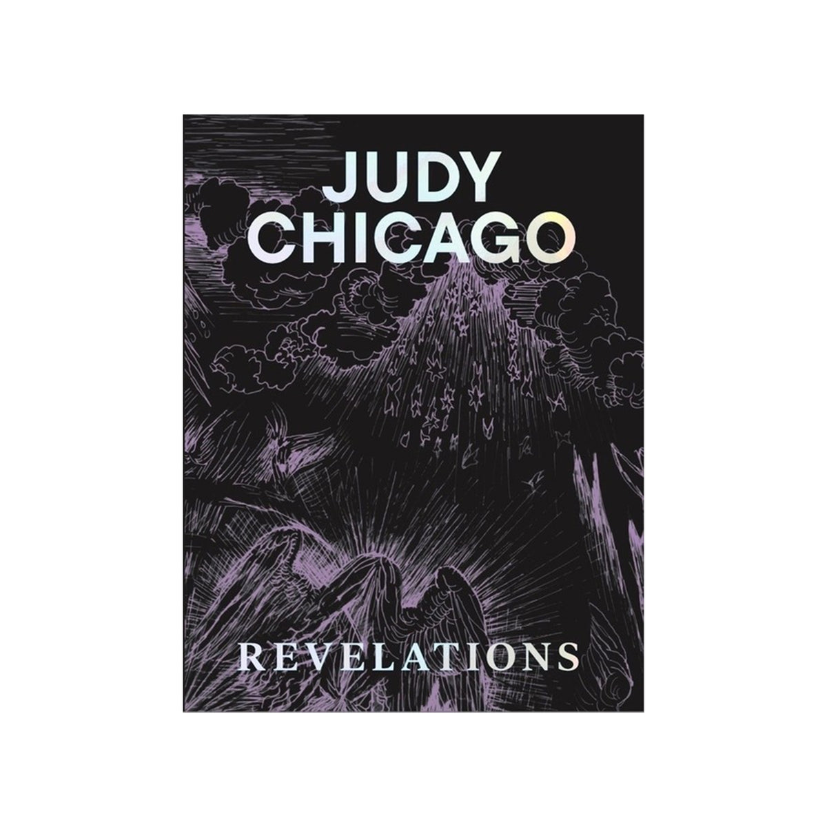 Book cover of 'Revelations' by Judy Chicago with artistic design elements.
