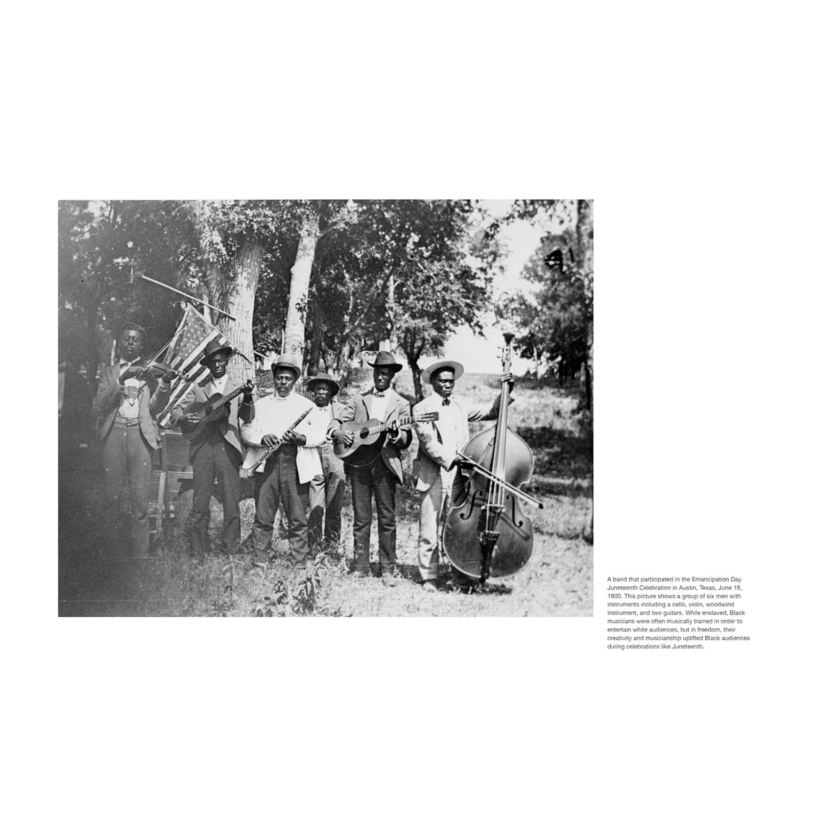 Book cover of 'Black Freedom: A Visual History of Juneteenth and Emancipation Days' by Blair L.M.