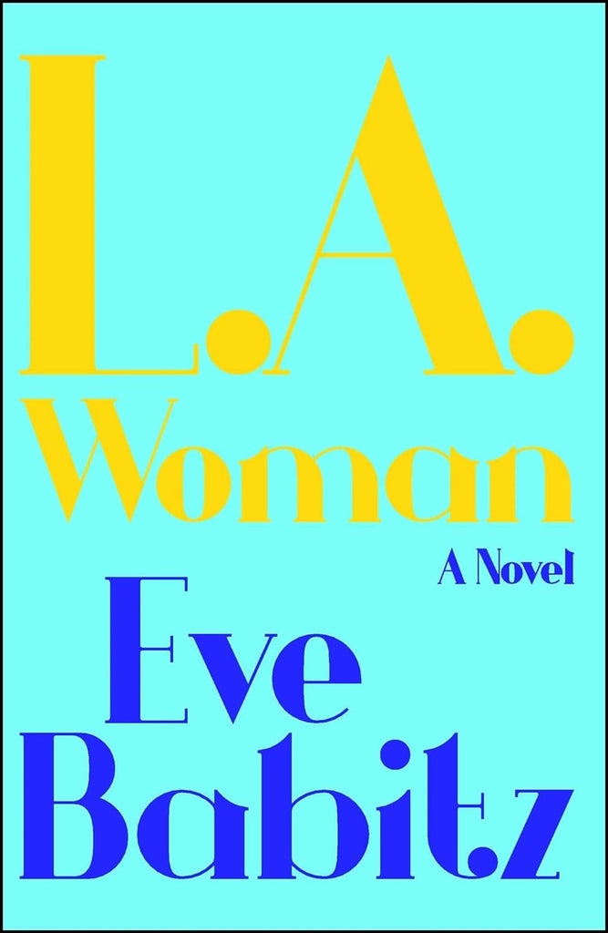  L.A. Woman is quintessential Babitz, the story of Sophie, a twenty-something blonde Jim Morrison groupie gliding through a golden existence in L.A. and Lola, a German immigrant who settles in Hollywood in the twenties to drive Pierce Arrows recklessly down Sunset Boulevard and who knows that Maybelline mascara cakes and Rudolph Valentino are the essence of life.Softcover 160 pages.