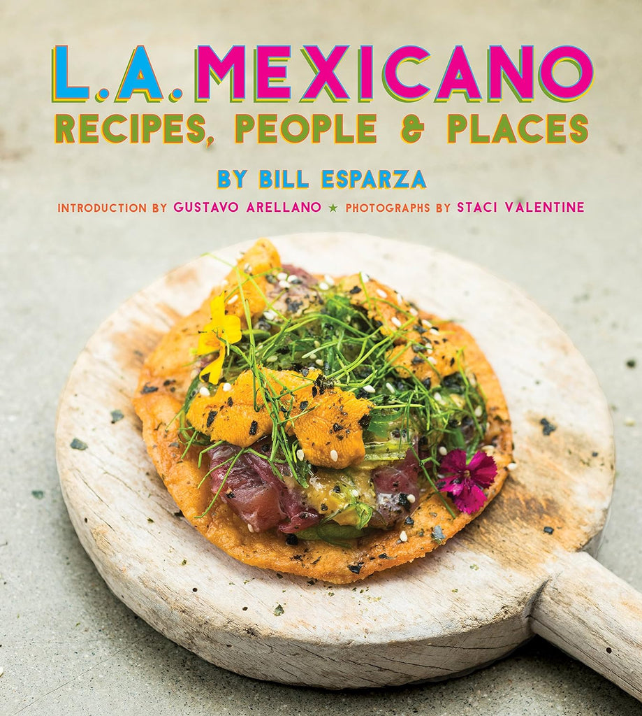 Richly photographed and authentically local, L.A. Mexicano showcases L.A.'s famously rich and complex Mexican-food culture, including recipes, profiles of chefs, bakers, restaurateurs, and vendors, and neighborhood guides. Part cookbook, part food journalism, and part love song to Los Angeles. 240 pages Softcover.