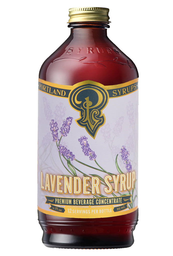 This lovely Lavender syrup is like relaxation in a bottle and is equally delicious added to coffee and tea as well as mixed with cocktails and sodas. Perfect for adding a splash of floral flavor to your morning matcha latte or as a fresh new twist to your favorite cocktail. 12 fl oz bottle. 