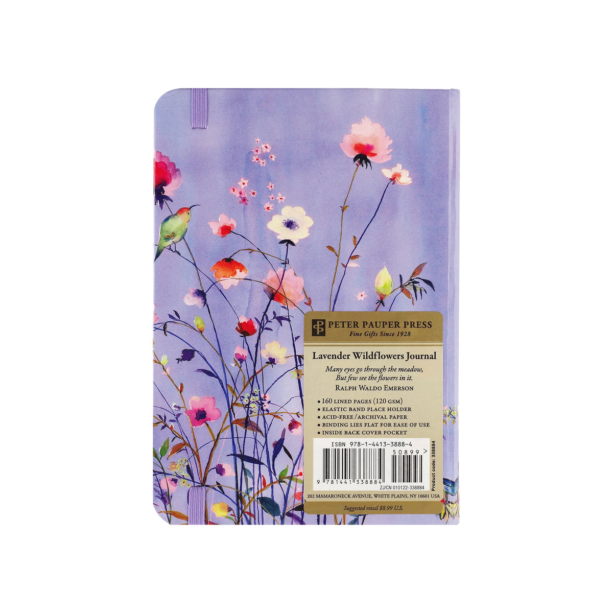 LAVENDER WILDFLOWERS JOURNAL