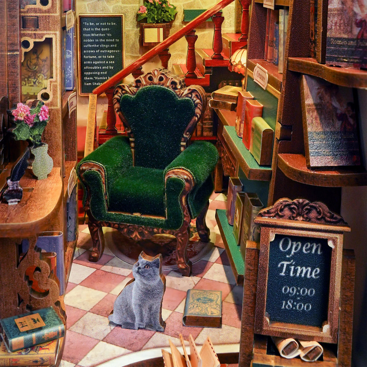 LEFT BANK BOOKSTORE MODEL KIT