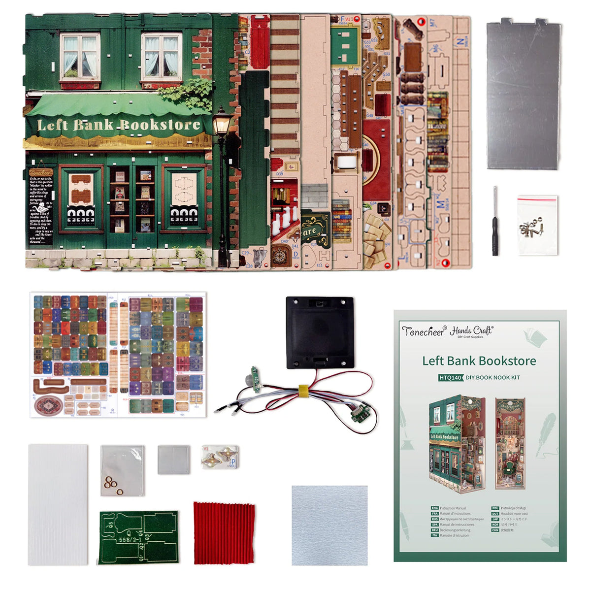 LEFT BANK BOOKSTORE MODEL KIT