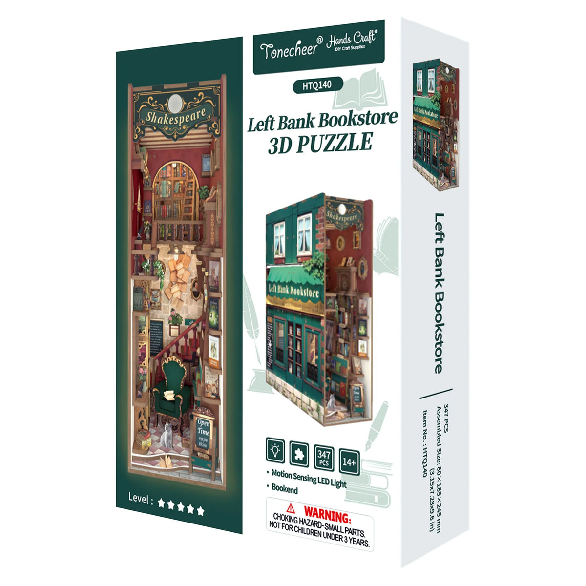 LEFT BANK BOOKSTORE MODEL KIT