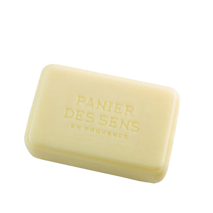 Rich in shea butter, with nourishing and protective properties, this extra-gentle shea butter bar soap gently cleanses the skin and helps preserve its natural balance. Luxuriously creamy, with a subtle, fresh scent of lemon blossom. 99% natural ingredients - bar soap Rich in shea butter Vegan 7 oz. bar Made in France