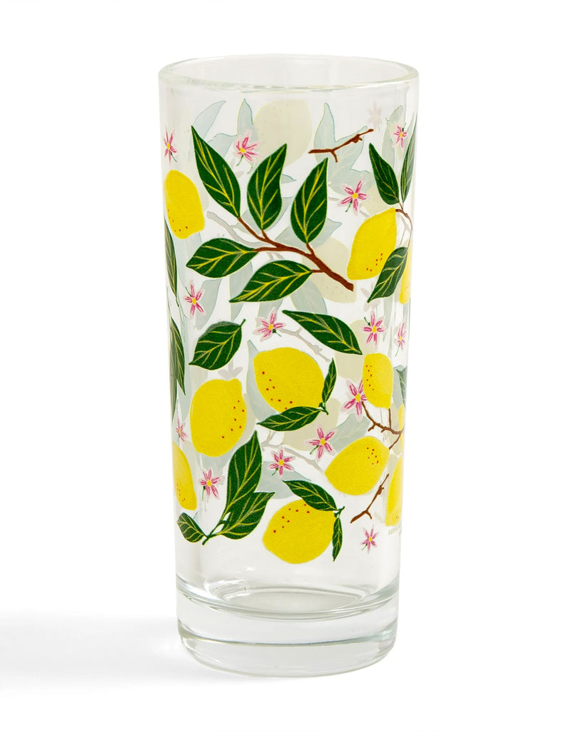 Perfectly sized for serving your favorite juices, smoothies, or refreshing beverages, this charming lemon-motif juice glass adds a touch of zest to any occasion. Whether you're enjoying a leisurely breakfast or hosting a gathering with friends, this pretty glass will spark joy and conversation.