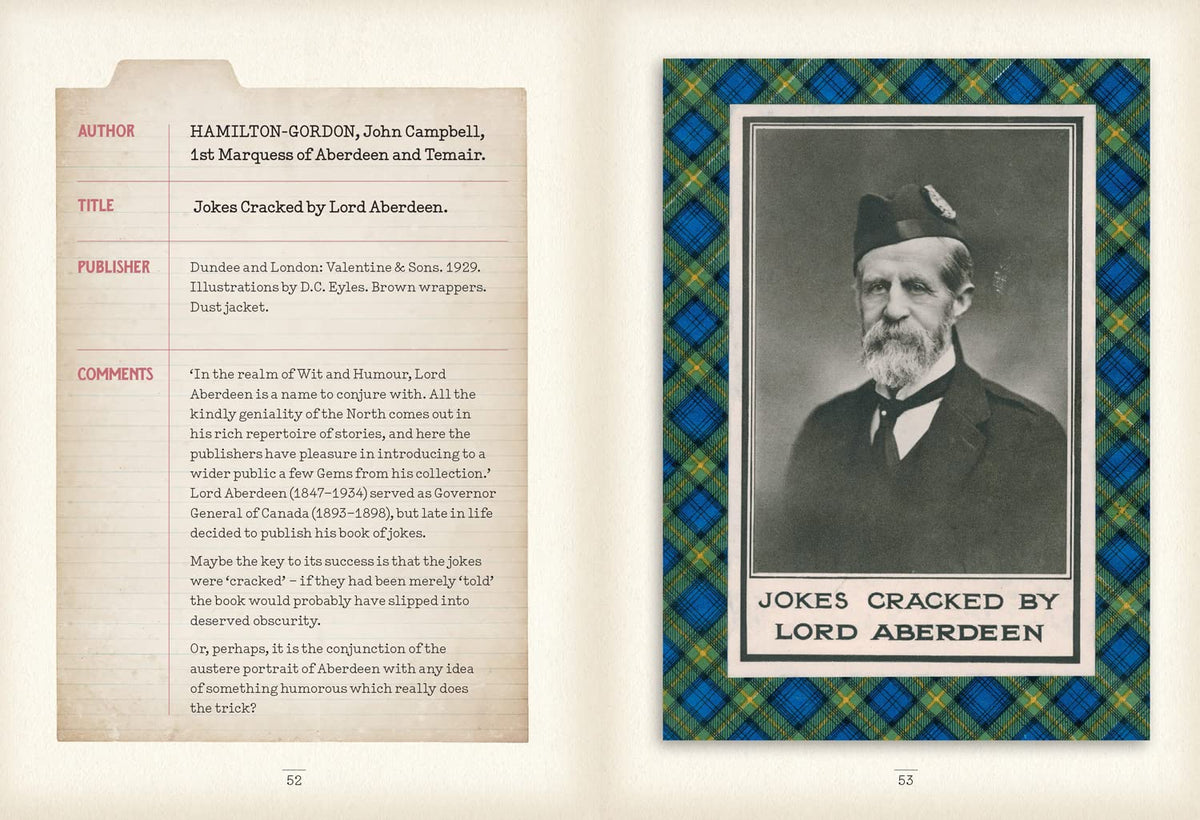 LIBRORUM RIDICULORUM: A COMPENDIUM OF BIZARRE BOOKS
