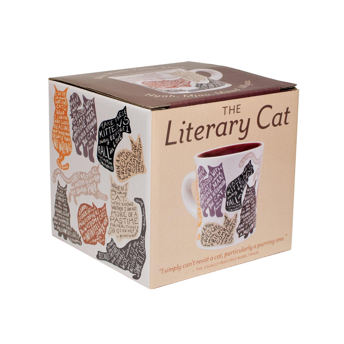 LITERARY CAT MUG