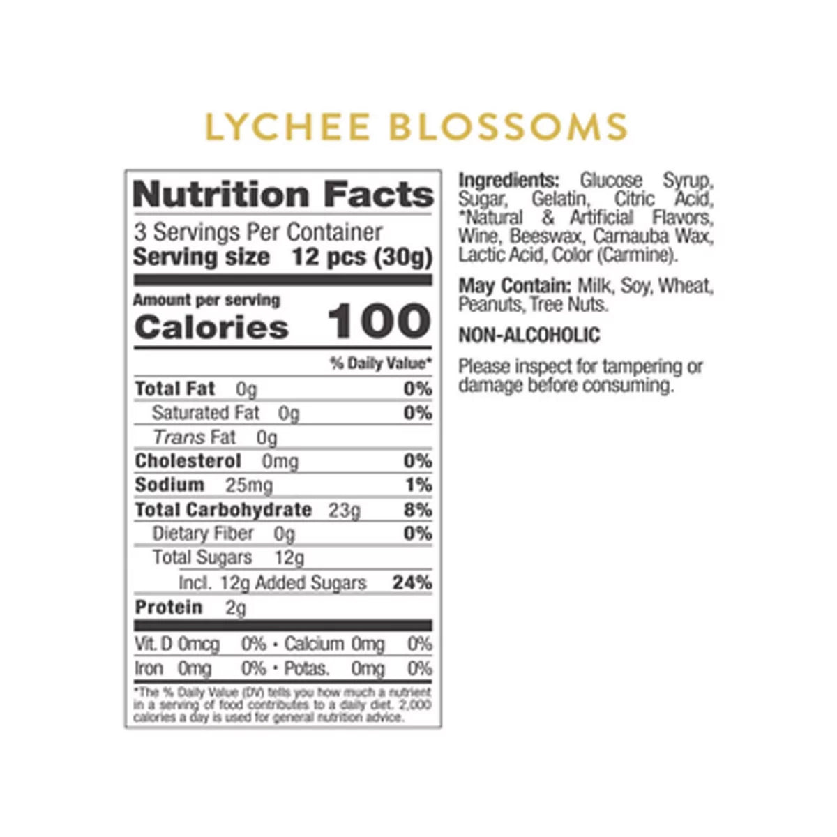 LYCHEE BLOSSOMS GUMMIES