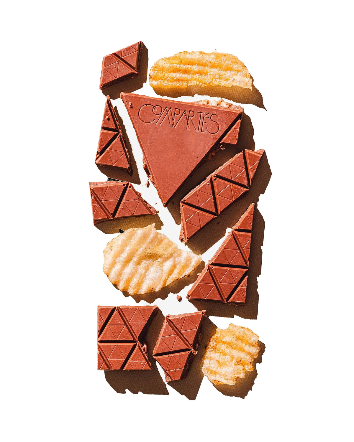 POTATO CHIP CRISP MILK CHOCOLATE BAR