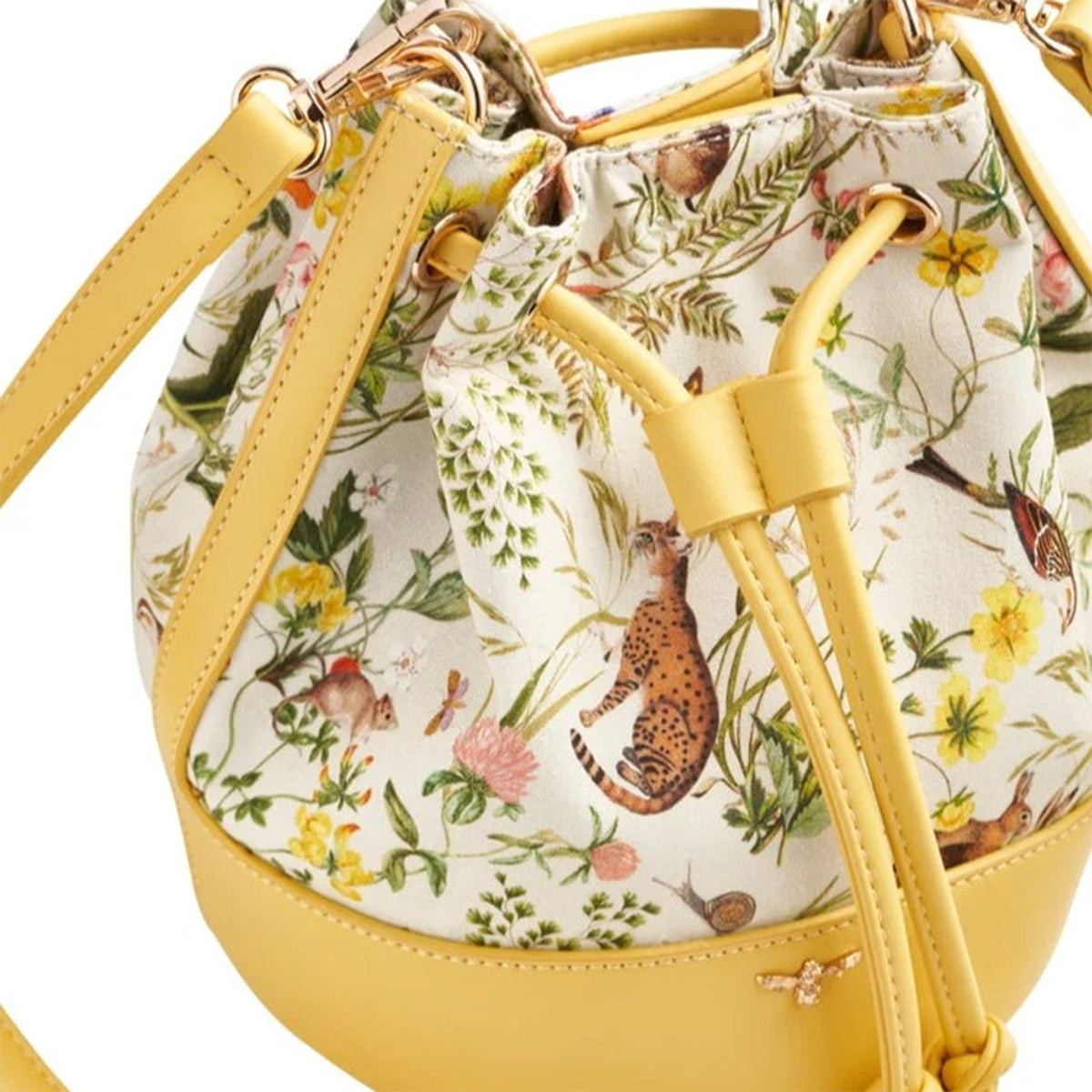 MEADOW PRINT BUCKET BAG