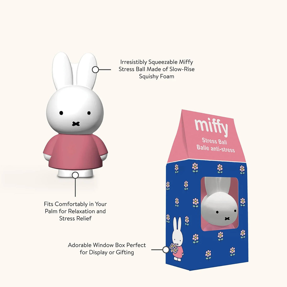 MIFFY DREAMY PETALS STRESS BALL