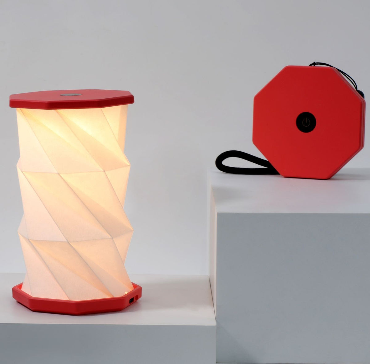 MINI TWIST HEXAGON LAMP