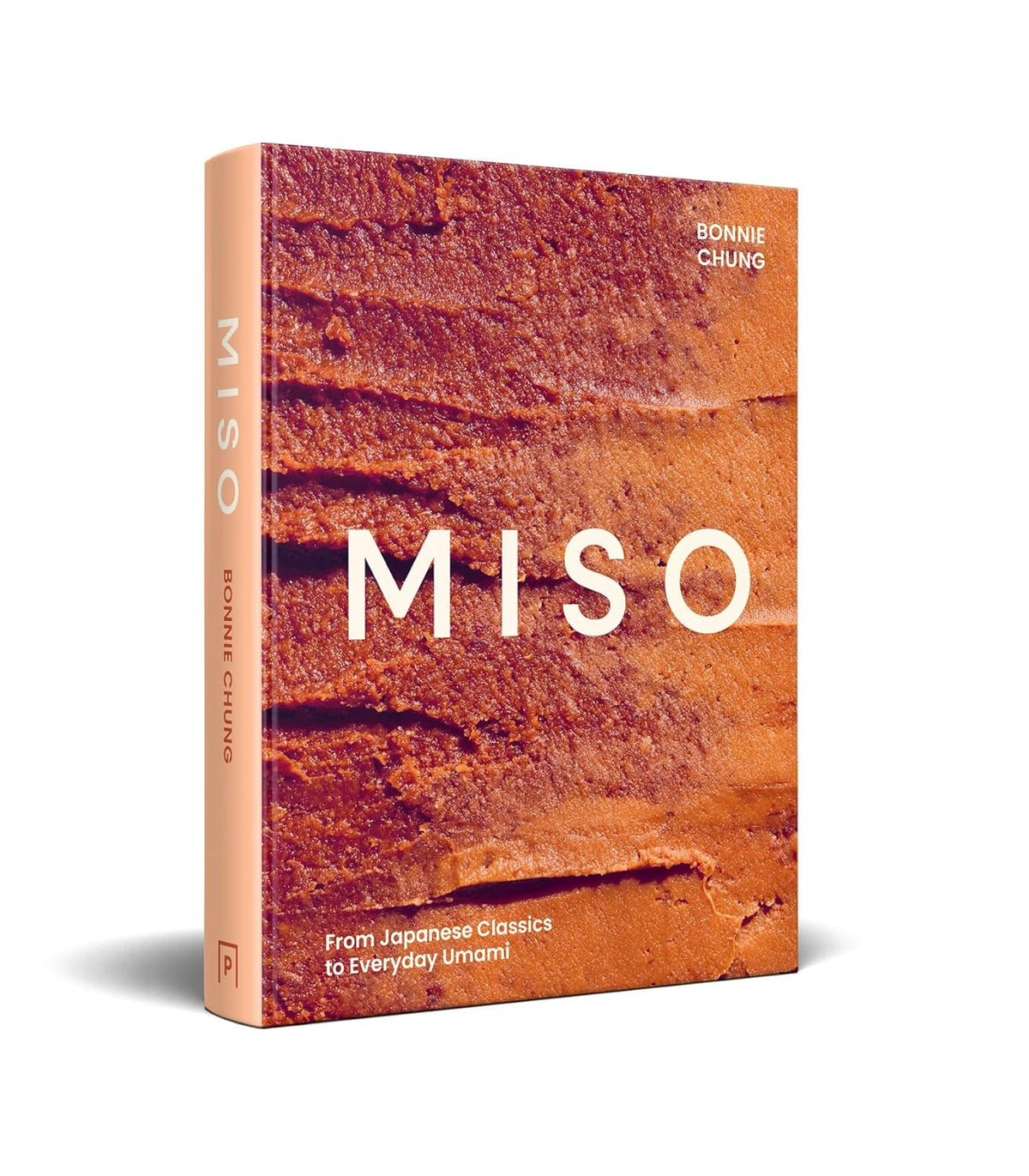 Book titled 'MISO' by Ronnie Chung on a white background