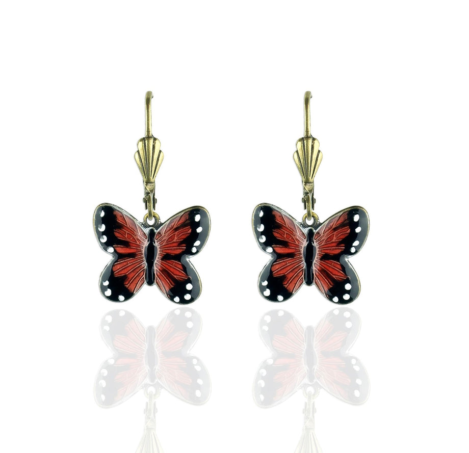 Realistic hot sale butterfly earrings