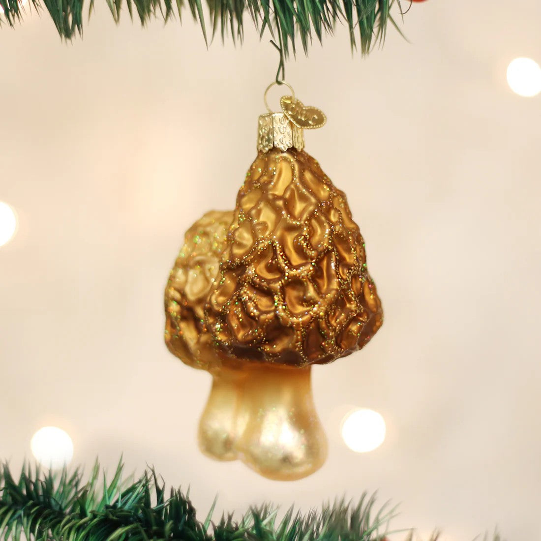 MOREL MUSHROOMS ORNAMENT