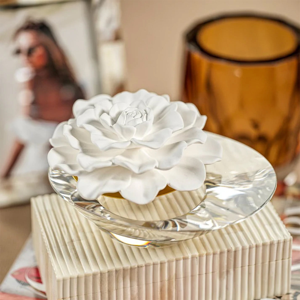 MOROCCAN PEONY DREAM CRYSTAL DIFFUSER