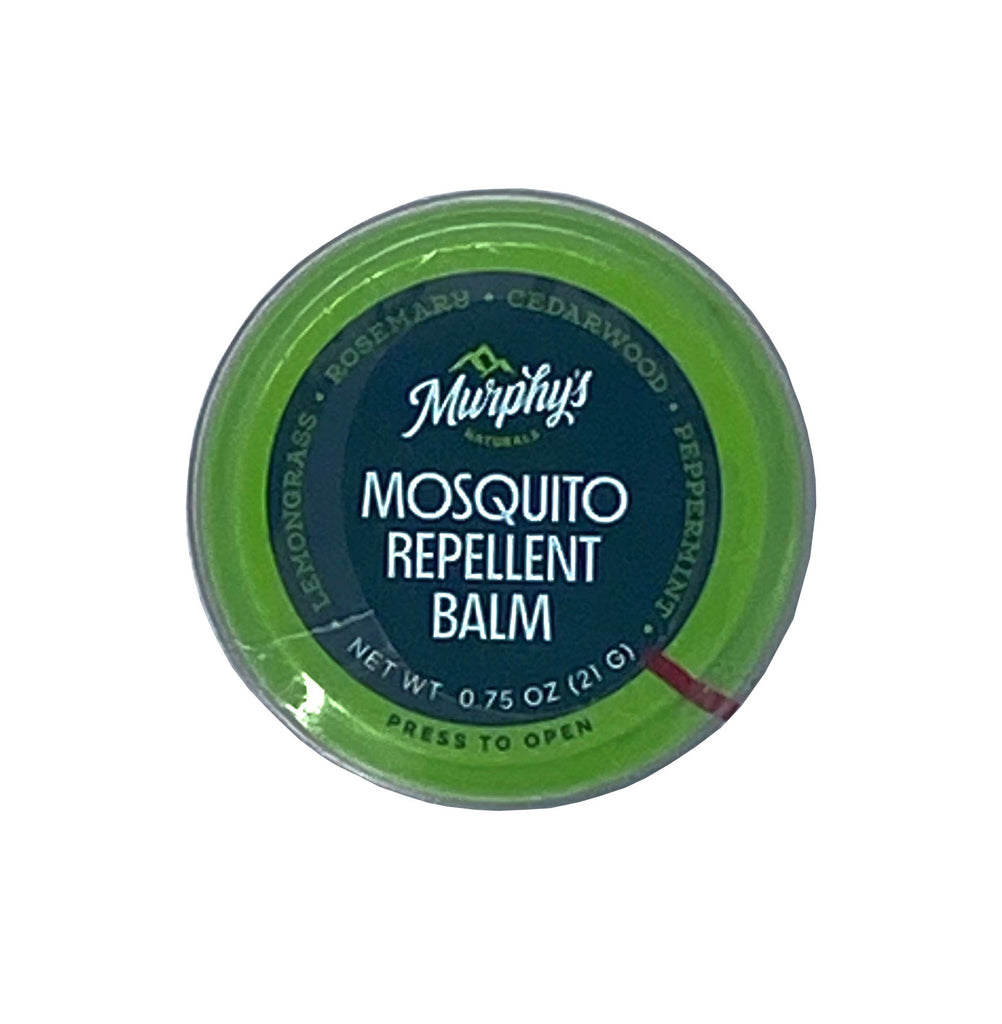 This pleasant-smelling, non-greasy balm rubs in easily and repels mosquitoes for two hours. Small for light travel yet packed with big protection, this repellent balm is ready to be your dependable companion for all of your outdoor adventures. All natural ingredients. 0.75 oz. tin.