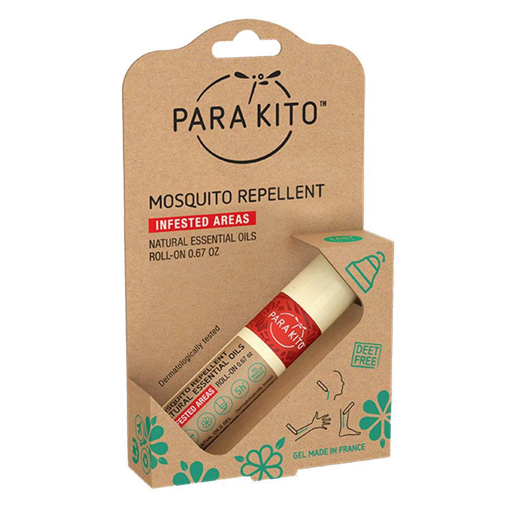 This easy to carry, all-natural, deet free mosquito repellent gel enables safe, fast and precise application to body and face. This no-drip gel offers strong protection from pesky mosquitos for up to five hours, and is vegan, cruelty-free, and pet friendly. Up to five hours protection. 0.67 oz.