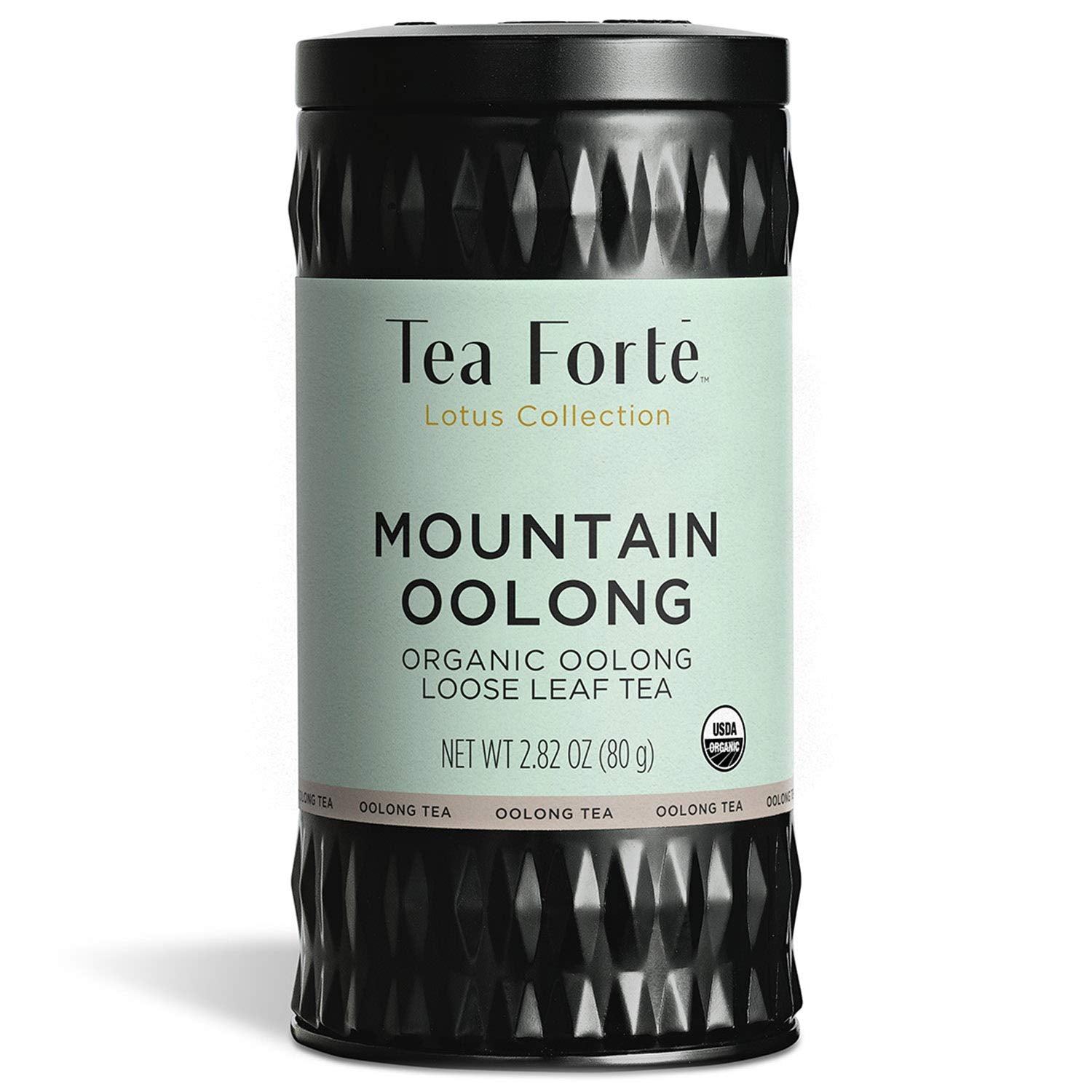 Mountain Oolong is part of the Lotus collection of teas, a unique and unprecedented gourmet assortment of highest-grade, small-lot, certified organic teas which are rarely exported. This oolong tea offers the perfect balance between the fresh-grassiness of green tea and the complexity of black tea. Loose tea 2.8 oz.