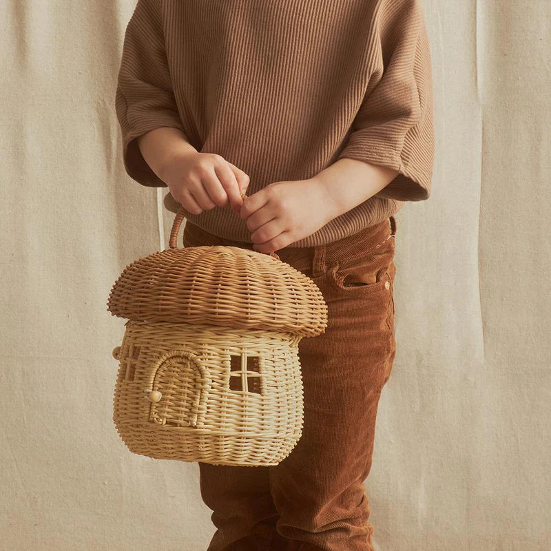Circle Handle Basket Bag – Haute & Rebellious