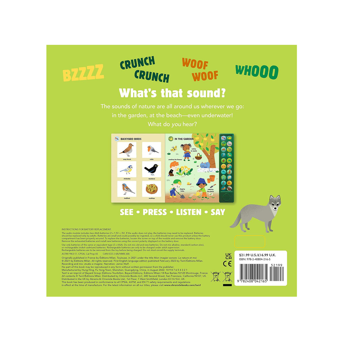 MY BIG BOOK OF NATURE SOUNDS