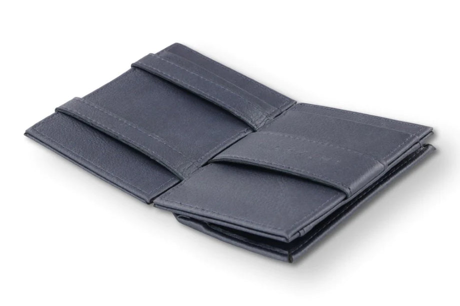 CACTUS LEATHER WALLET - NAVY – The Huntington Store