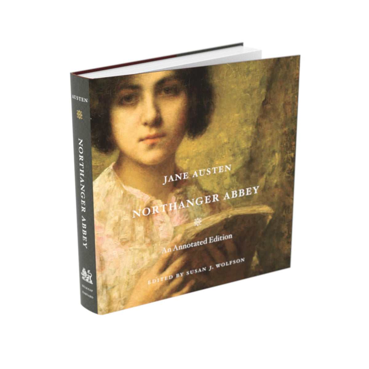 Book cover of 'Northanger Abbey' by Jane Austen on a white background