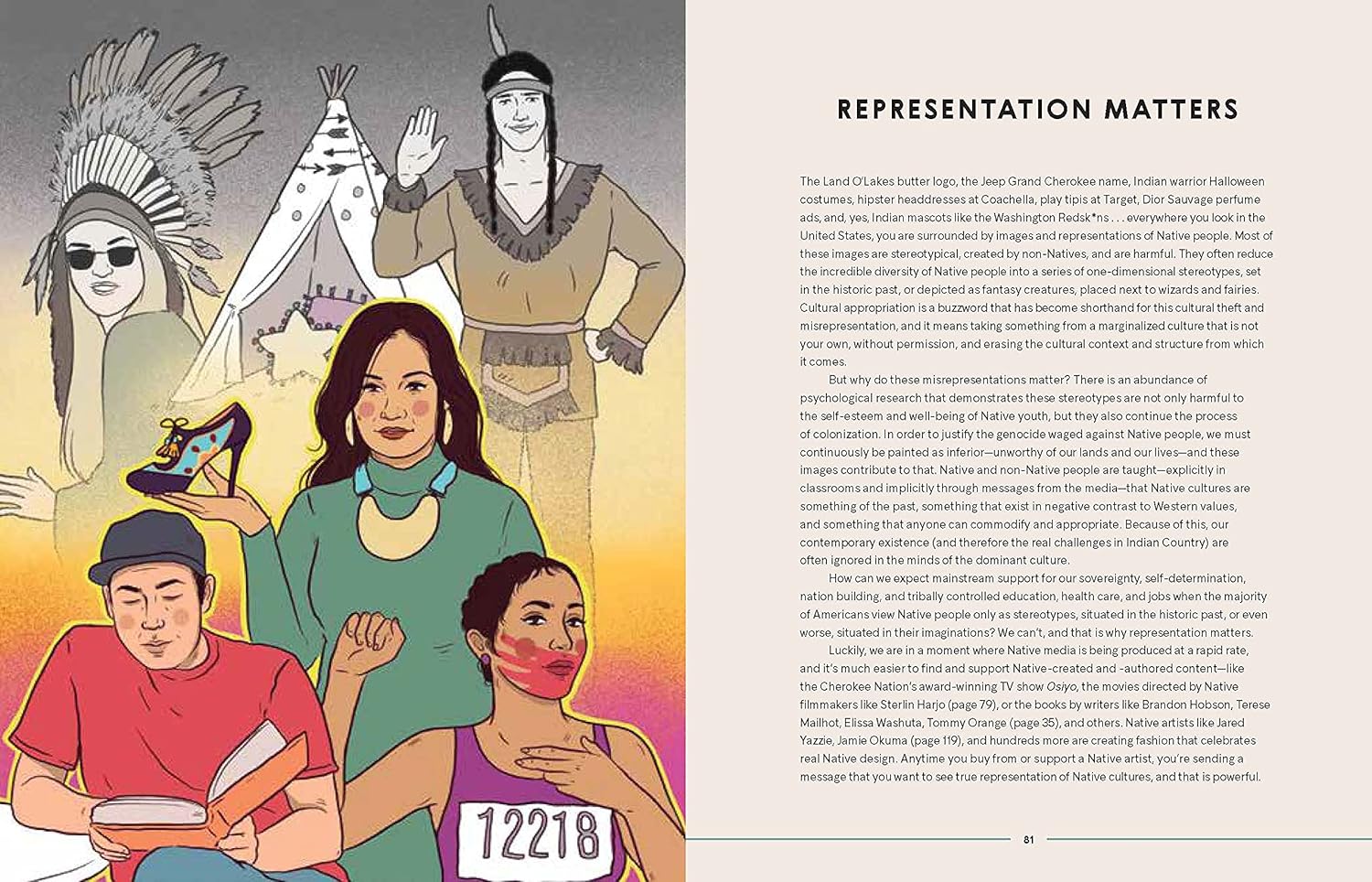 An accessible and educational illustrated book profiling 50 notable American Indian, Alaska Native, and Native Hawaiian people, from NBA star Kyrie Irving of the Standing Rock Lakota to Wilma Mankiller, the first female principal chief of the Cherokee Nation.